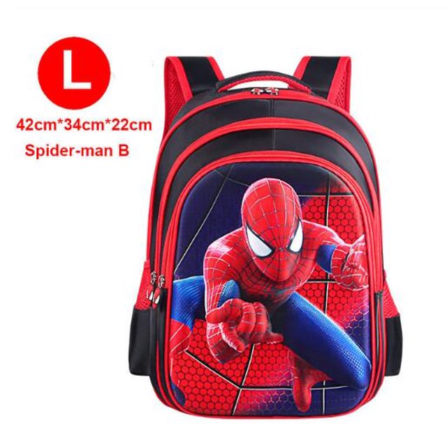 Nuevo Spiderman Niños Mochila escolar Niños Niñas Capitán América Dibujos animados Kindergarten Mochilas Niños Mochilas ortopédicas 4-13 años Gao Jinjia LED