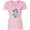 AD-Pink, variant on Inktastic Cornflower Women's V-Neck T-Shirt