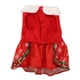 thumbnail image 2 of Vestido De Navidad Para Mascotas, Falda Navideña Cálida E Innovadora Con Lazo Elástico Para Cachorros Para Pomerania Para Chihuahuas, 2 of 7
