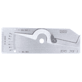 thumbnail image 2 of 6X V- Biting Edge Welding Gauge Welder Welding Inspect Metric Single Weld Gage, 2 of 6
