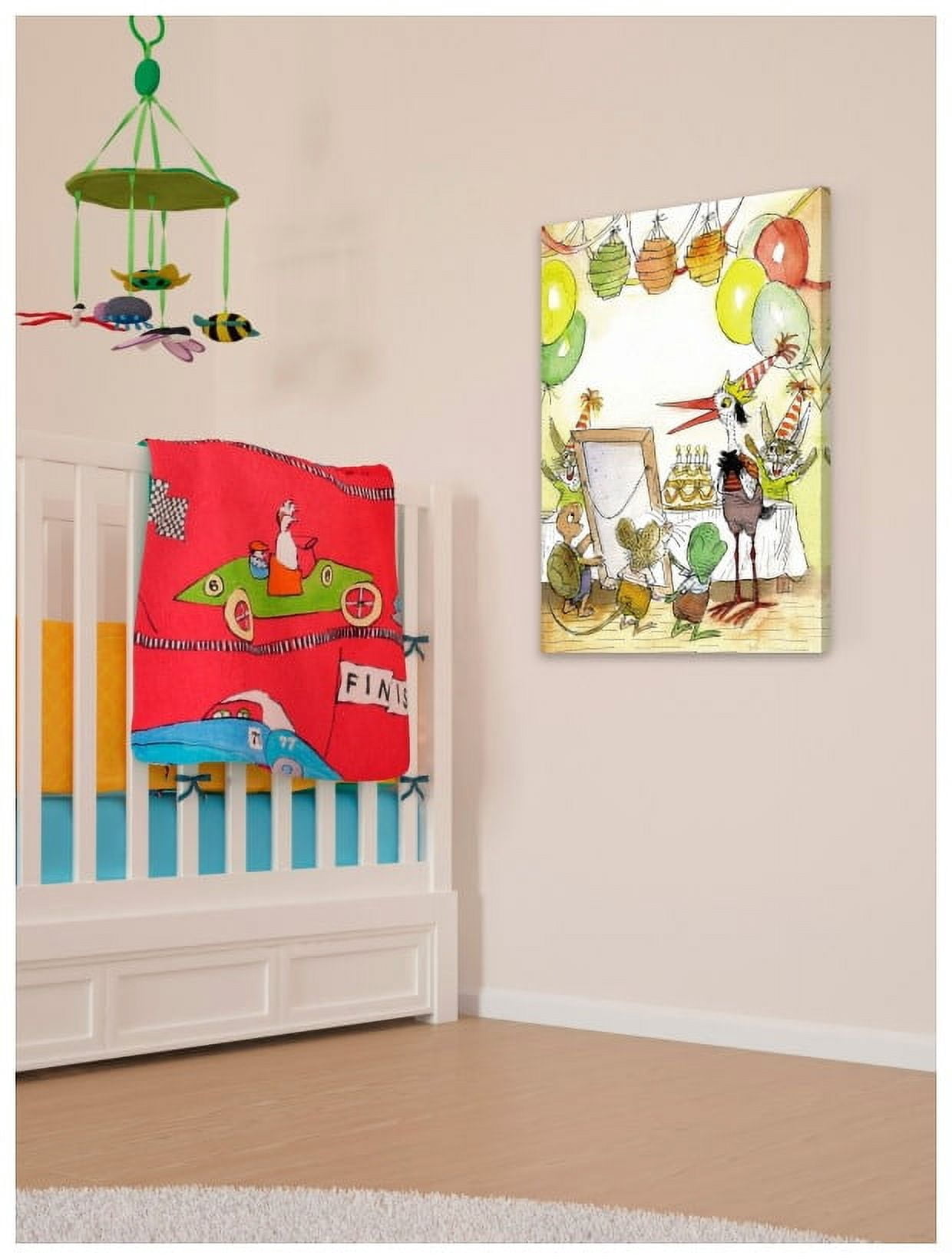 Marmont Hill "Birthday Party" by Curtis Painting Print on Canvas