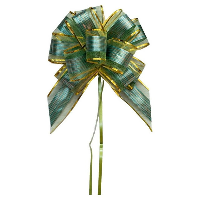 serony Pull Bows Ribbon for Gift Wrapping Festive Wedding Decoration Wear-resistant Gifts Baskets Multifunctional Christmas Present Dark Green