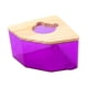 thumbnail image 3 of Bañera de arena para hámster, contenedor de baño de arena, inodoro acrílico fácil de limpiar para hámster. Violeta, 3 of 9