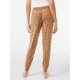 thumbnail image 2 of Joyspun Women's Hacci Knit Sleep Joggers, Sizes S to 3X, 2 of 3