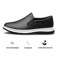 thumbnail image 2 of Cyiecw men's leather shoes comfortable casual shoes winter warm non-slip cotton shoes fashion sports shoes, 2 of 7