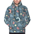 thumbnail image 4 of Hoodies for Men - Dachshund Dog Puppy Watermelon Long Sleeve Comfrt Men'S Fashion Hoodies & Sweatshirts, Sweatshirts for Men Hoodies Pullover Clothing Clothes with Pouch, 4 of 7