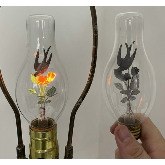 Daiosportswear Vintage Lantern Bulb,1-Pack Energy-Saving Bulb,Easy Install,Versatile,for Home Decor,Living Room/Bedroom/Outdoor,Standard Lampholder Compatible