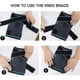 thumbnail image 3 of 1 Pair Knee Brace, Compression Knee Sleeve with Adjustable Strap for Pain Relief, Meniscus Tear, ACL, Arthritis- Knee Support, 3 of 4