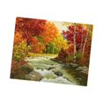 thumbnail image 3 of Kits de pintura de diamantes 5D DIY para adultos, pintura de cuatro estaciones con diamantes de imitación, decoración de la pared del hogar de la sala de estar, otoño kenally HA5461-03B, 3 of 6