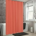 thumbnail image 6 of Terracotta Extra Long Waterproof Shower Curtain Liner 71x79 Inches, 6 of 7