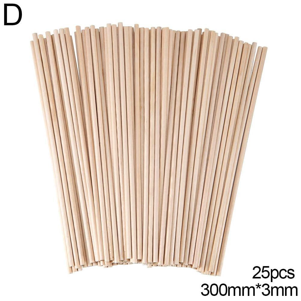 Round Wooden Craft Stick Popsicle Lollipop Cake Model Diy Building Model Woodworking Tools