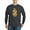 Charcoal, variant on - Phi Sigma Pi Full Color Long Sleeve T Shirt - Long Sleeve Dark T-Shirt