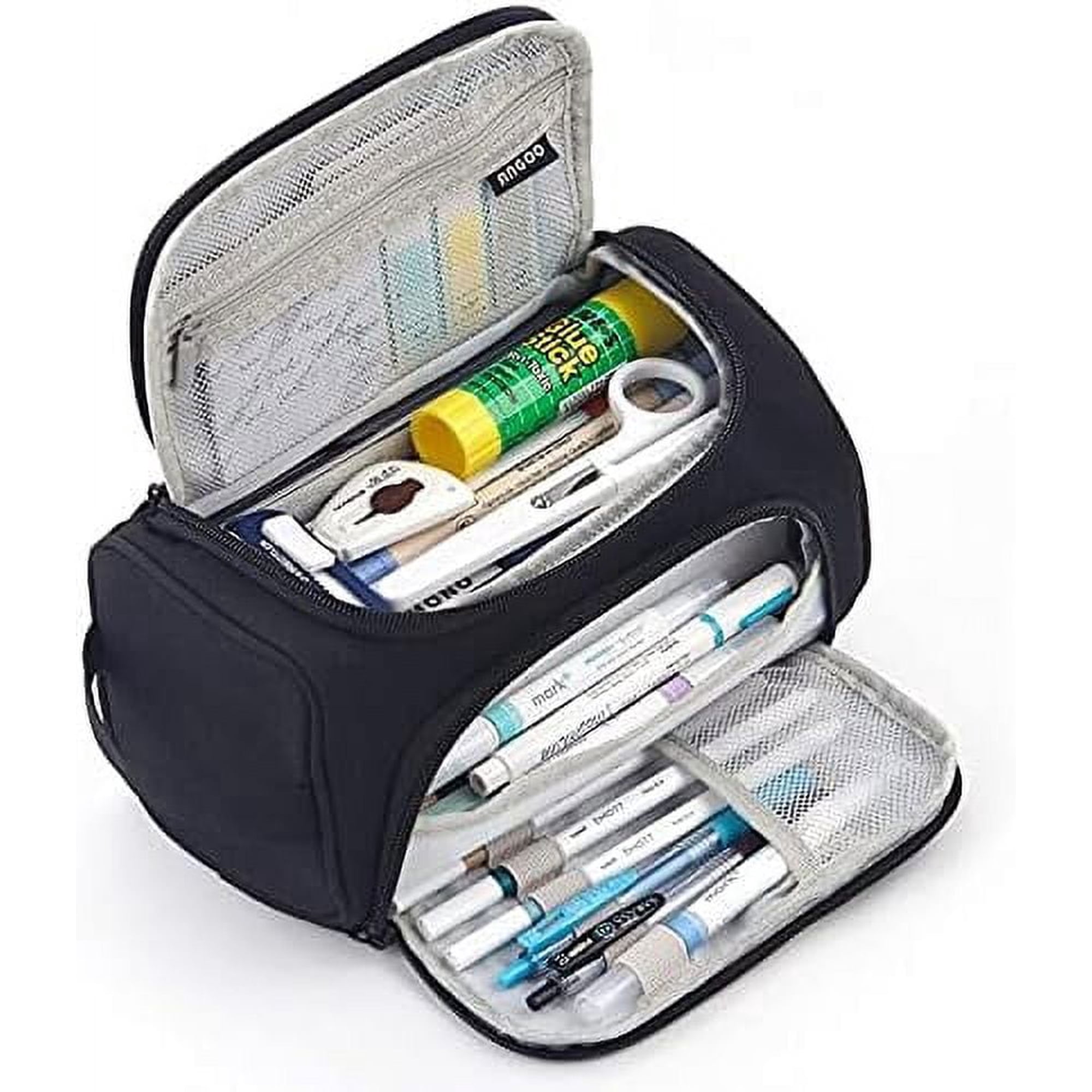 Big Capacity Pencil Case High Large Storage Pouch Marker Pen Case Travel Simple Stationery Bag Office Organizer for Adults