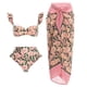 thumbnail image 1 of Traje de baño de una pieza con estampado digital de libélula, malla, falda grande, bikini de dos piezas para mujer, 1 of 6