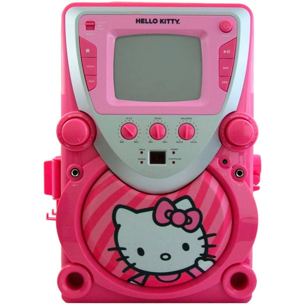 Hello Kitty Super CD+G Karaoke with Screen