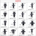 thumbnail image 2 of relayinert 625 Pieces Clips Fasteners Clamps Automotive Push Type Bumper Expansion Screw Doors for Fender Rivet Kits Auto Retainers, 2 of 6