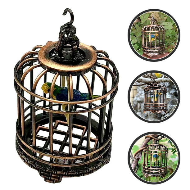 Mini House Birdcage Small Bird Cage Tiny House Bird Cage Mini