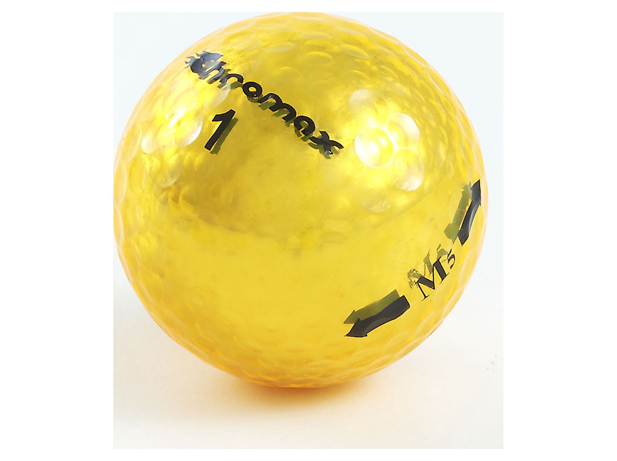 Chromax M5 Golf Balls, Gold, 6 Pack