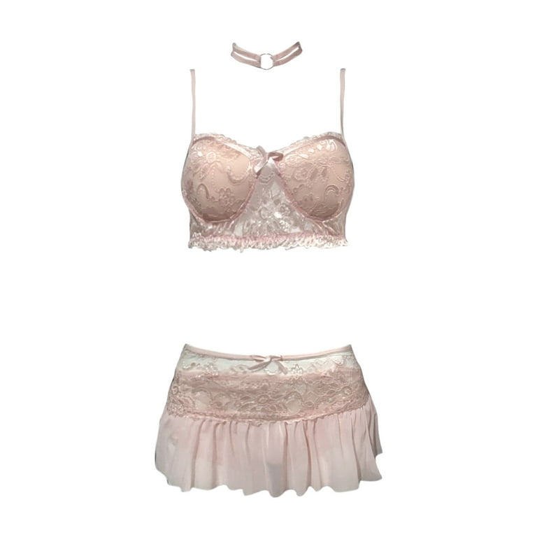 Baby Pink Push Up Bra Top - DOLL