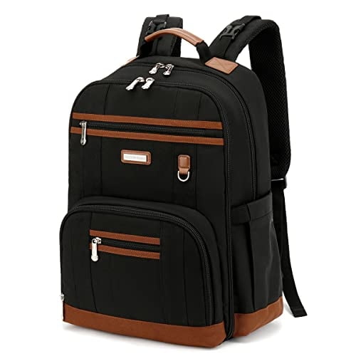 Mochila pañales bebé mamá BILLITON MASHI gran capacidad bolsillo aislado correas cochecito negro