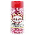 thumbnail image 1 of Confettis Nonpareils Rose, Perle Blanche, MINI Cœurs Mélange de la Saint-Valentin 80 g, 1 of 2