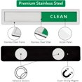thumbnail image 4 of Dishwasher Magnet Clean Dirty Sign, Premium Stainless Steel Clean Dirty Dishwasher Magnet - Easy to Read Clean or Dirty Sign for Dishwasher Kitchen Organization(Red and Green), 4 of 7