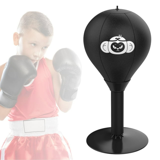 High-Intensity Suction Cup Desktop Punching Bag for Stress and Boxing Training Fitness Activity for All Ages