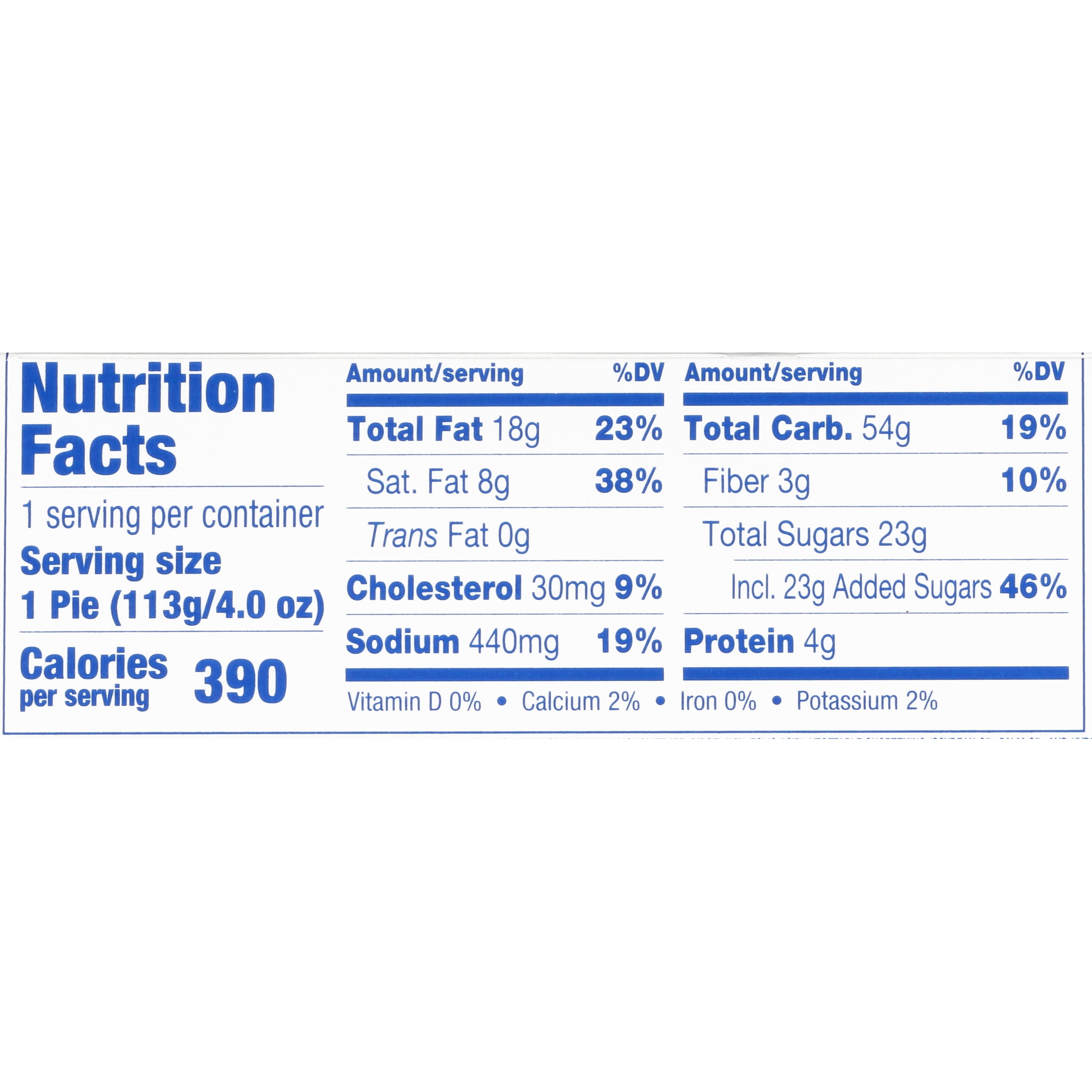 Tastykake Baked Lemon Cheesecake Flavored Pie, Individually Wrapped Soft Baked Crust Snack Pie, 4 oz