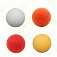 thumbnail image 6 of BESTYASH 4Pcs Plastic Replacement Footballs Red with Traditional Soccer Pattern for Foosball, 6 of 8