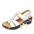 thumbnail image 1 of LSLJS Sandales Compensées pour Femmes Bride Cheville Sandales Compensées Basses Chaussures Ouvertes Platform, Sandales de Randonnée Athlétiques Extérieures, Sandales pour Femmes, 1 of 5