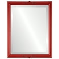 thumbnail image 1 of Athena Framed Mirror - Holiday Red, 1 of 6