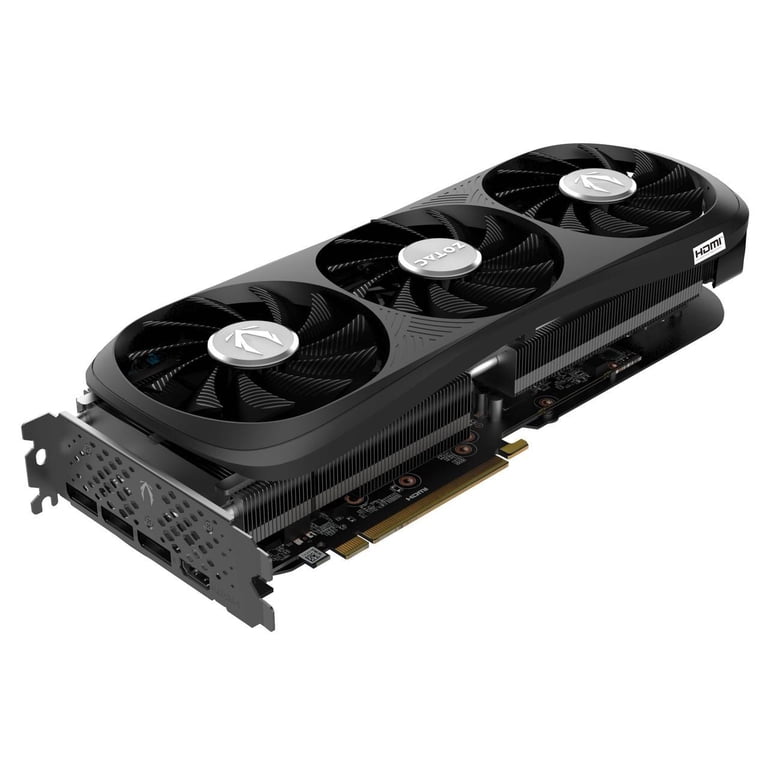 ZOTAC GAMING RTX 4070 SUPER Black 12GB GDDR6X Graphics Card