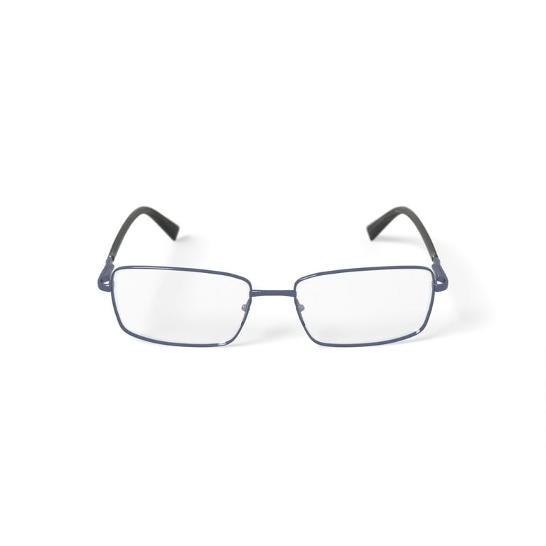 Walmart Men's Eyeglasses, MK10408, Gray, 57-18-140, with Case HSA