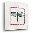thumbnail image 2 of Epic Art 'Dragonfly Stamp Bright by Courtney Prahl, Acrylic Glass Wall Art, 24"x24", 2 of 8