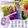 thumbnail image 2 of SZBXD Kids Smart Watch ,Smart Wristwatch for Kids with Audiobook Camera Games Videos Music Record Alarms, Birthday Gift for Boys Girls(Purple), 2 of 7