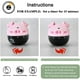 thumbnail image 5 of Temporizador de cocina Cute Piggy Shape 60 Minutos Temporizador manual mecánico Accesorios para niños, Temporizador de cocina casera, Rosa Sincero  Hogar, 5 of 6