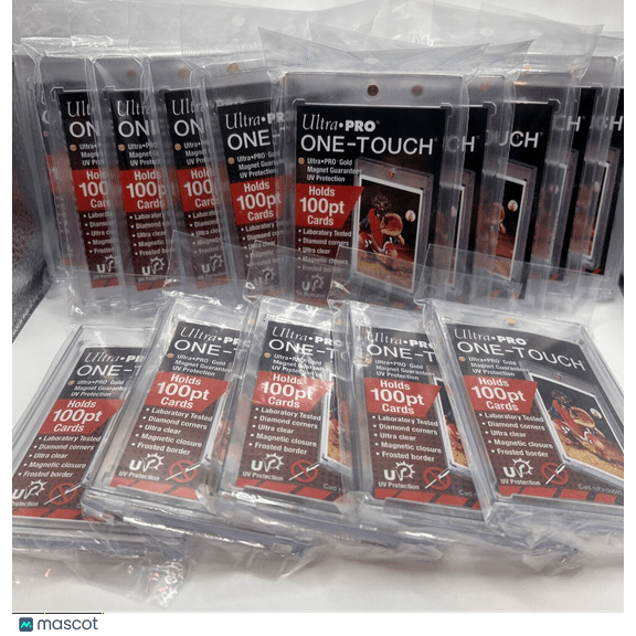 Ultra Pro One-Touch Thick Card 100pt Point Magnetic Card Holder - LOT of 15