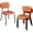 Brown, variant on BoldGear Stackable Dining Chair Set of 4, PU Padded Seat Metal Frame Stacking Chair for Home Kitchen Office Waiting Room Reception Church Banquet,Brown