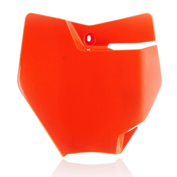 Acerbis Front Number Plate Orange 2449405226
