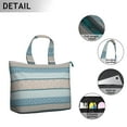 thumbnail image 3 of Bohemian Style Women’s Travel Duffel, Rainbow Retro Weekender Bag with Tribal and Artistic Details, Carry-on Tote for Daily Commute and Trips, 3 of 5