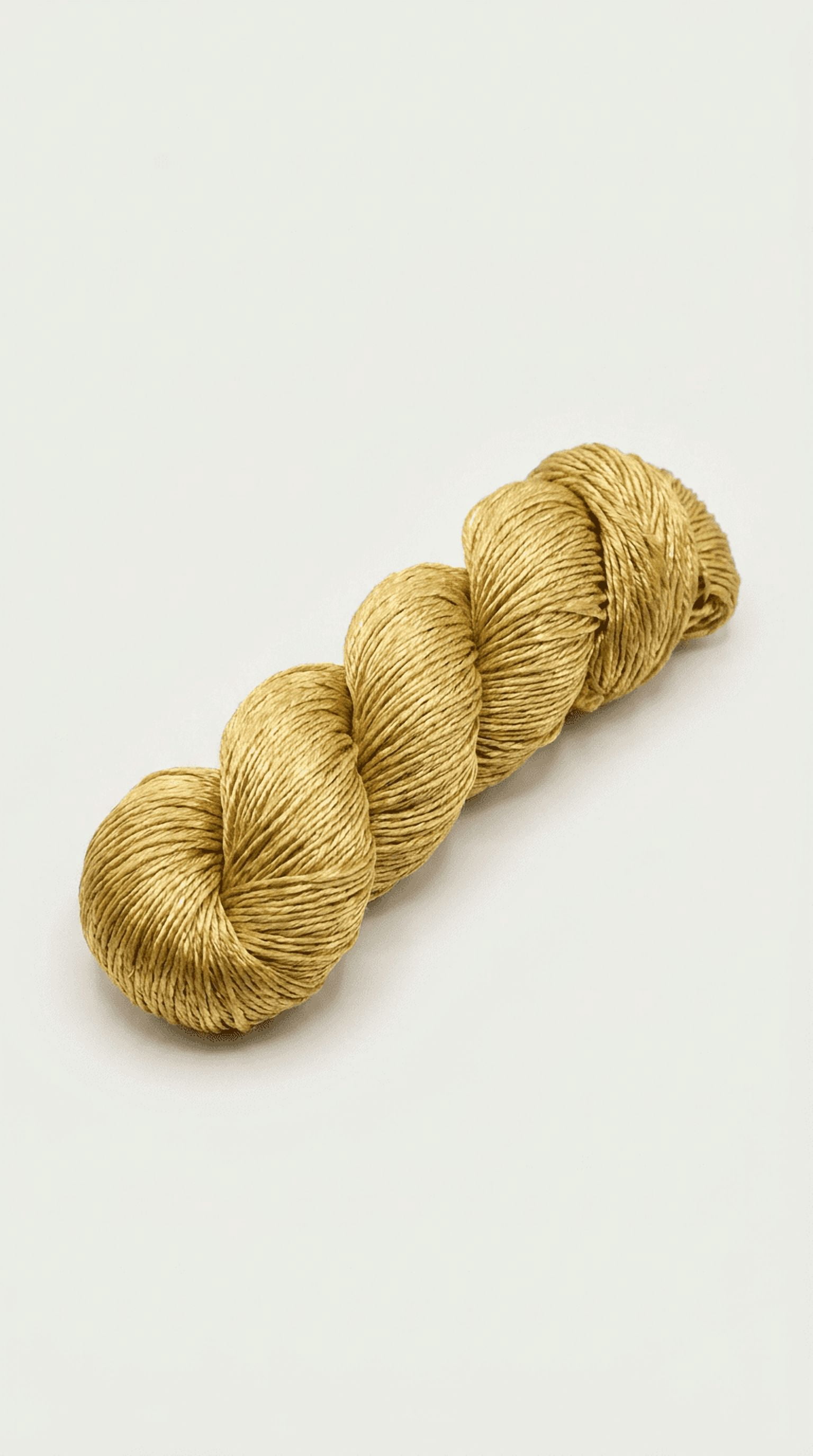 Knitsilk 3 Ply 100% Mulberry Silk Yarn Solid Colors, 50 Grams, 260 Yards, Great for Knitting, Crochet, Weaving, Tapestry (Super Gold)(Pack of 5)