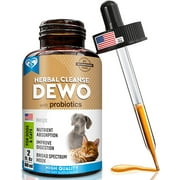 Dewormer for Dogs & Cats - Made in USA - Effective Against Tapeworms Hookworms Roundworms Whipworms - Made in USA