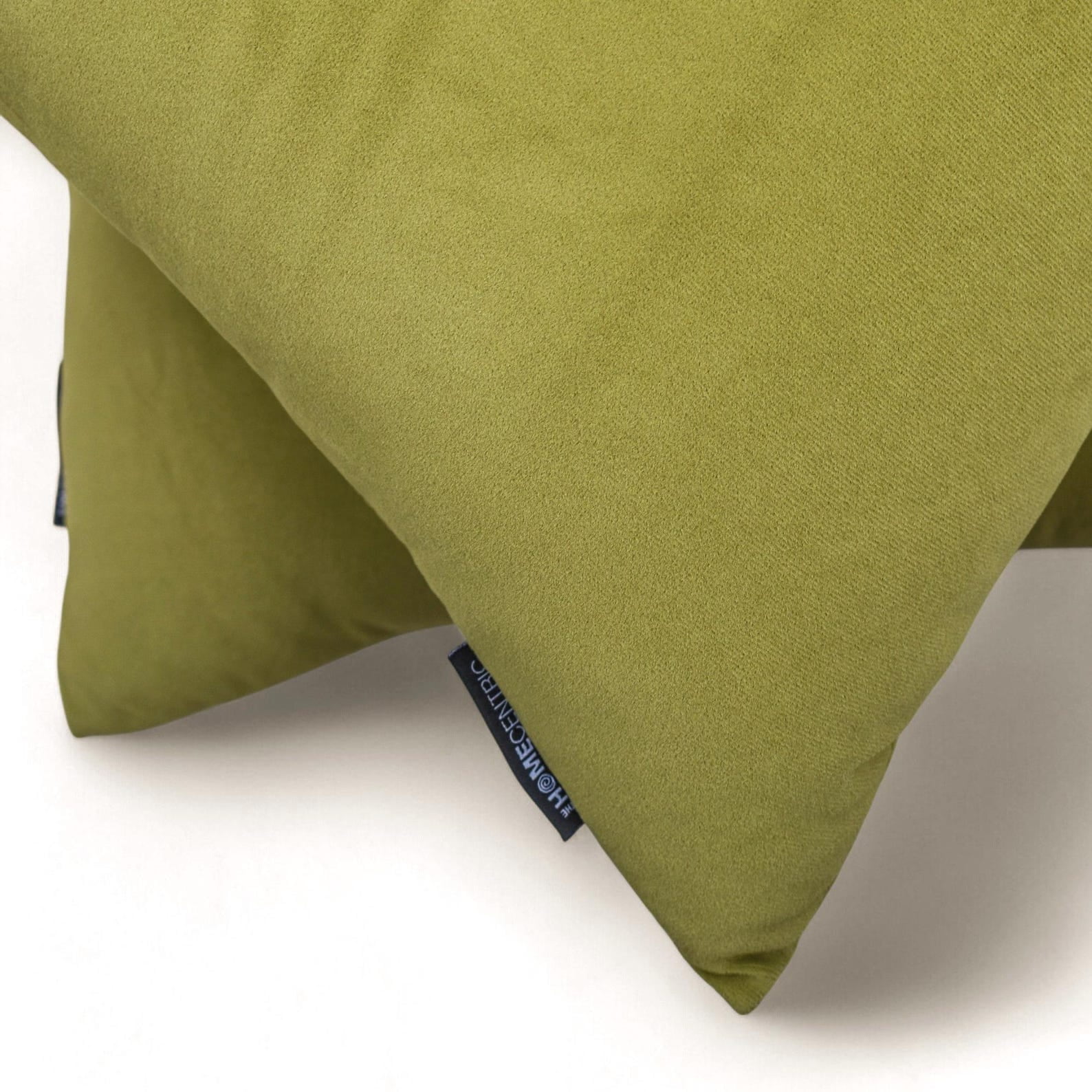 Chartreuse Decorative Throw Pillow Covers 18"x18" | Pack of 2 Modern Plain Velvet Cushion Cover | Solid Color Pillowcases for Couch, Sofa Bedroom & Living Room, Modern Home Décor - Chartreuse Velvet