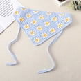 thumbnail image 2 of Womens Printed Headscarf Accessories Knitted Lace Headband, 2 of 3