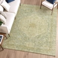 thumbnail image 6 of Addison Rugs Mayfield Premium Machine Washable Traditional Global Sage Rectangle Rug, 5' x 7'6", 6 of 6