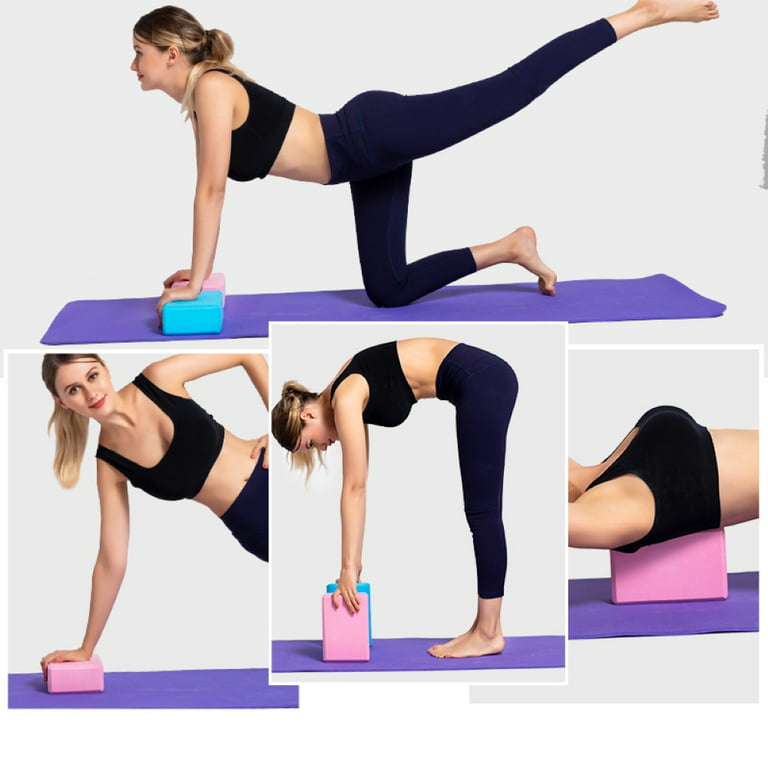 Eva Yoga Block Yoga Exercise Fitness Tool For Stretching - Temu