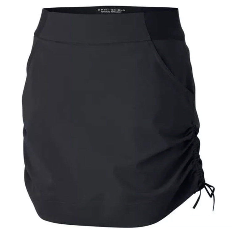 Columbia Women's Active Fit Skort - Hiking Skort With UPF 50 & Water Repellent, Black