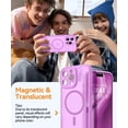 thumbnail image 3 of Funda Morada Rosada para iPhone 16 Pro Max, 3 of 7