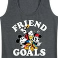 thumbnail image 3 of Mickey & Friends - Friend Goals - Women's Racerback Tank Top, 3 of 5