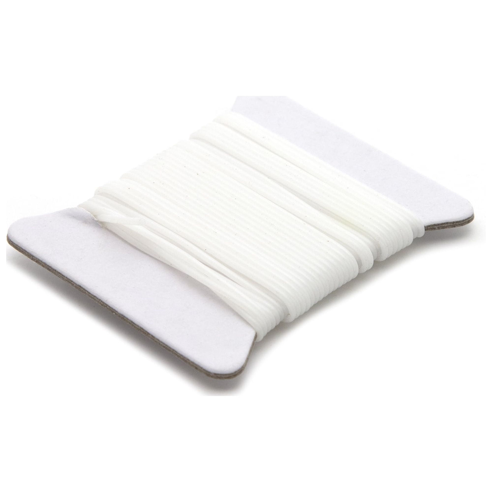 Cousin DIY Elastic Stretch Cord Roll, Jewelry Making, 4 yd, White